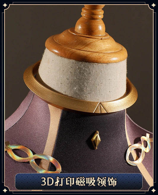 Genshin Impact Freminet Cosplay Costume Uniform Anime Chinese Style Halloween Costumes Role Play for Women Game SS69