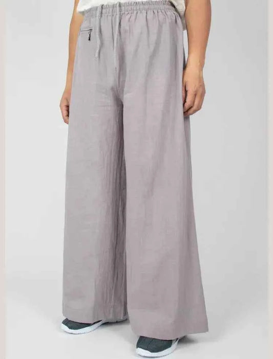 2023 Summer Cotton Cambric Monk Pants Buddhist Zen Lay Trousers Traditional Chinese Bottoms Buddha Shaolin Monk Kung Fu Pants