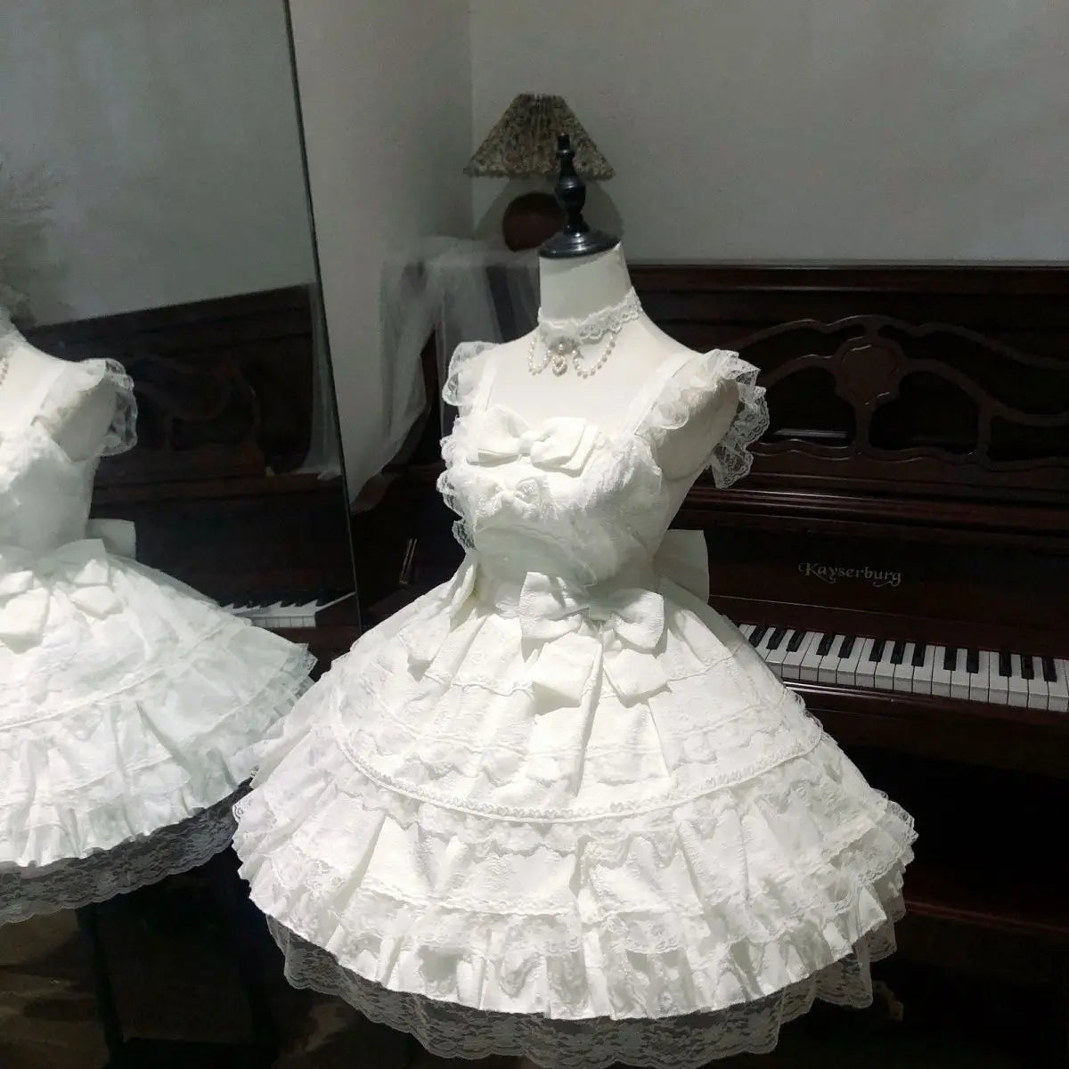 Y2K Lolita Vintage Dress Lace Sleeveless Cosplay Clothing French Strap Elegant Girls Party Japanese Kawaii Dress 2026 Summer