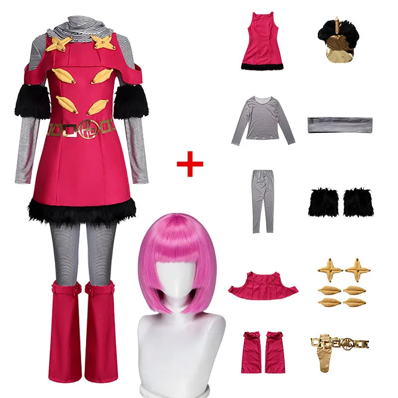 Anime Hot Pants Cosplay Steel Ball Run Cosplay Costumes Tops Pants Dress Hat Hot Pants Suits Halloween Carnival Cos Adult Women
