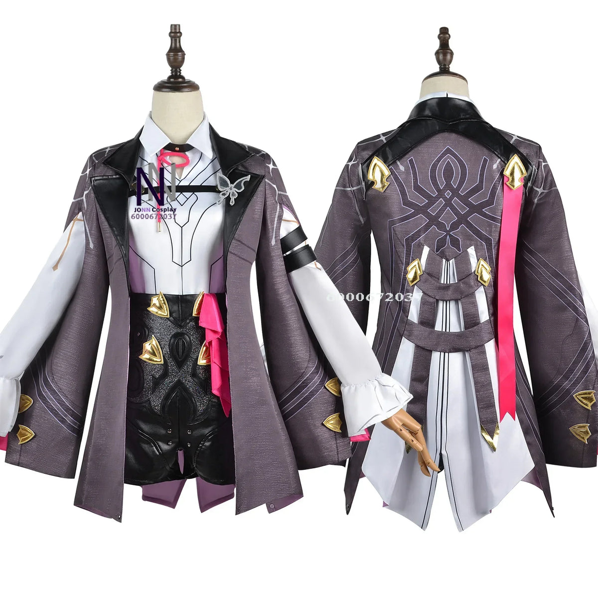 Kafka Honkai Star Rail Cosplay Costume Uniform Set for Women