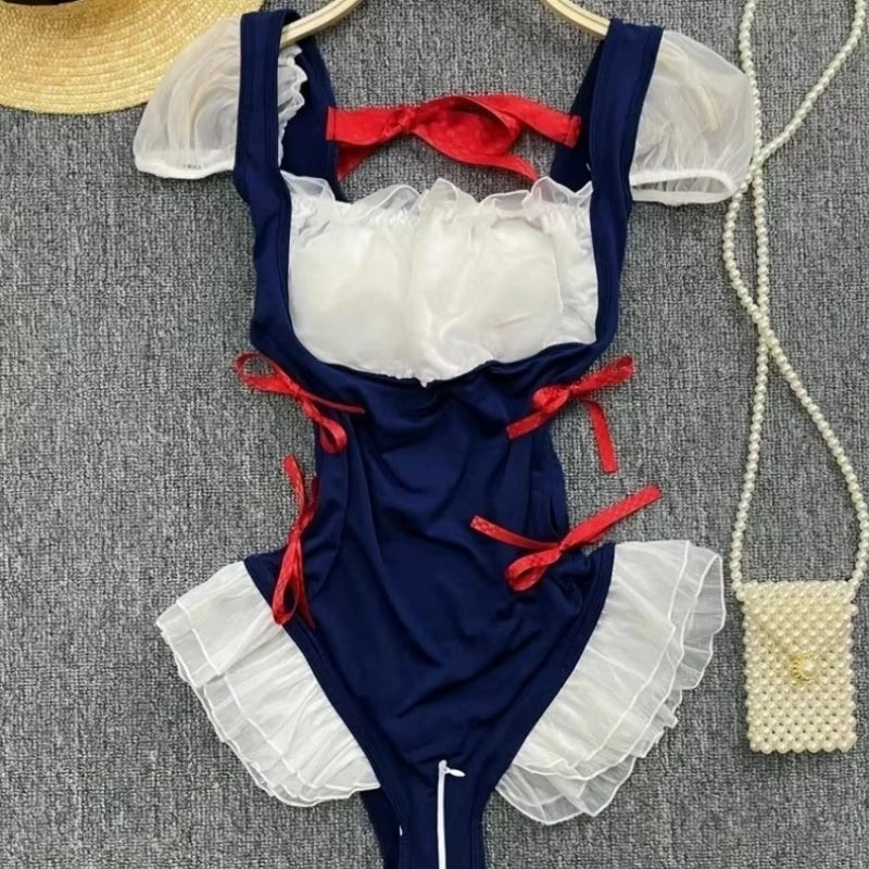 Women Hotsweet Sexy Drawstring Lace Up Design Halter Playsuits Fashion Transparent Bodysuits Slim Hollow Out Summer Rompers  New