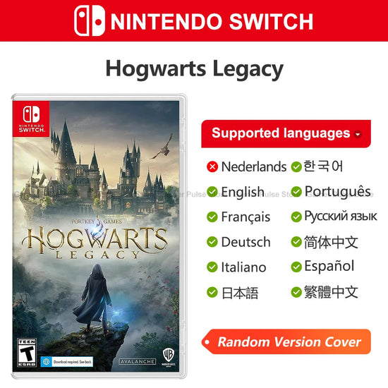 Hogwarts Legacy Nintendo Switch Game Deals 100% Official Original Physical Game Card RPG Genre for Nintendo Switch Game Console SS69 59.69 Random Cover / CHINA