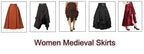Women's Victorian Steampunk Tailed Vest - Polyester Waistcoat