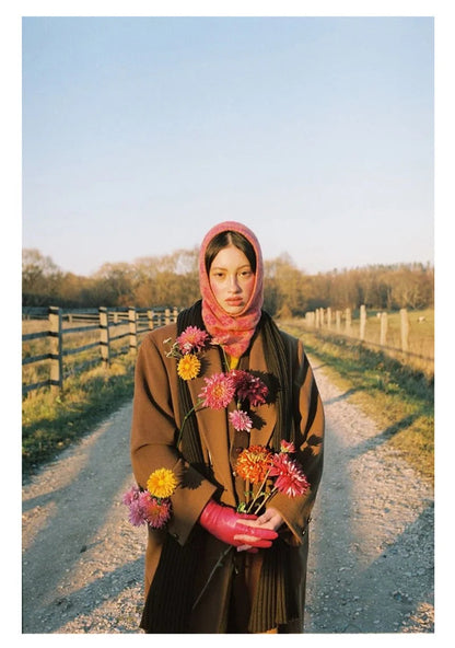 2023 Winter Balaclava Hats For Women Knitted Hooded Caps Designer's Cute personality Hats One-Piece Neck Collar Beanies Cap SS69