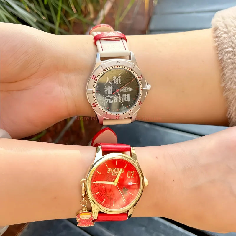 Original Boxfun Eva Evangelion The Final Mission Series Wrist Watch Blind Box Asuka Anime Peripheral Ornament Birthday Gifts Toy