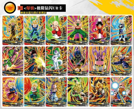 Japanese Anime Collection Card Fans' Favorite Hot Blooded Theme Creative Peripheral Character Card Children's Family Table Toys