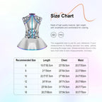 iEFiEL Girls Metallic Alien Tutu Dress for Cosplay