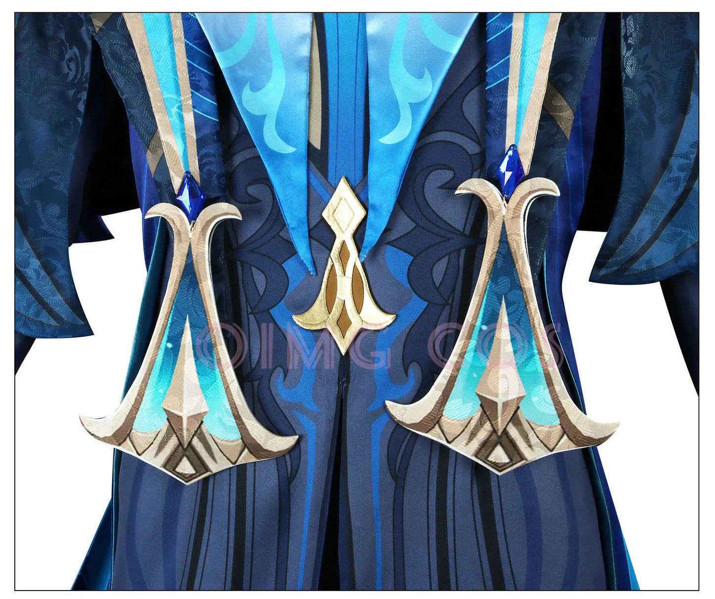 Genshin Impact Neuvillette Cosplay Costume Adult Carnival Uniform Wig Anime Halloween Party Costumes Masquerade Women Game