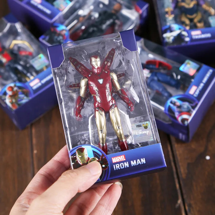 Disney ZD Original Marvel legends The Avengers Iron Man Spider Man Thor Captain America Thanos Hulk War Machine Action Figures SS69