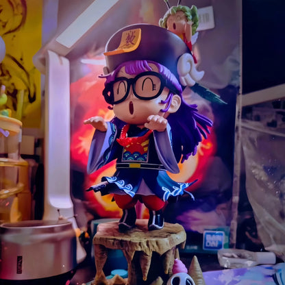 24cm arale Anime Figure arale figures IQ doctor arale cute pvc statue Collectible Model doll desk Decoration birthday Gifts Toys SS69