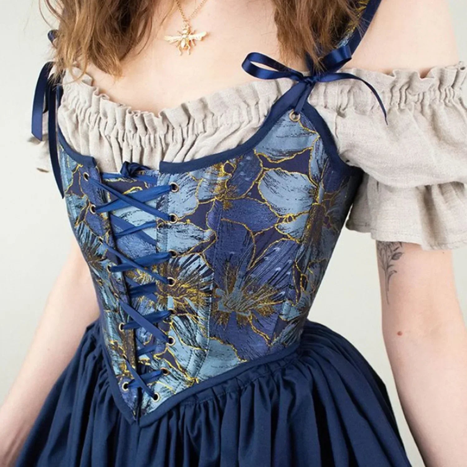 VISIVANEC Lolita Corset Tank Top Women's Slimming Bustier
