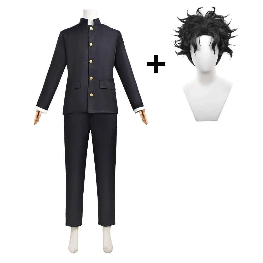 Anime Dandadan Okarun Ken Takakura Cosplay Costume Aira Shiratori Momo Ayase Cosplay Costume Wig School Uniform for Women adult