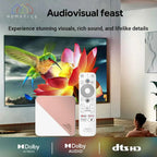 HOMATICS Box R 4K Plus TV Box AndroidTV 14 Netflix Google Certified Amlogic S905X4 4G32G Support DTS Dolby Audio AV1 Wifi6 BT5.0