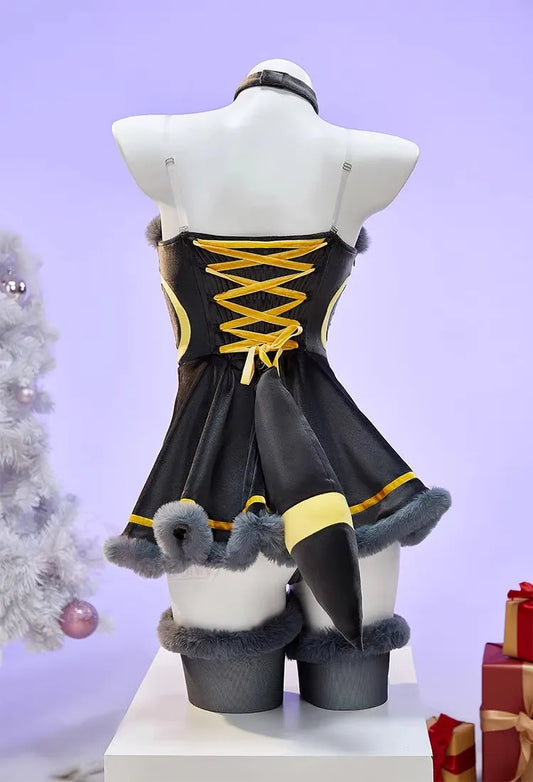Vaporeon Umbreon Sylveon Anime Cosplay Costume Set for Women Polyester