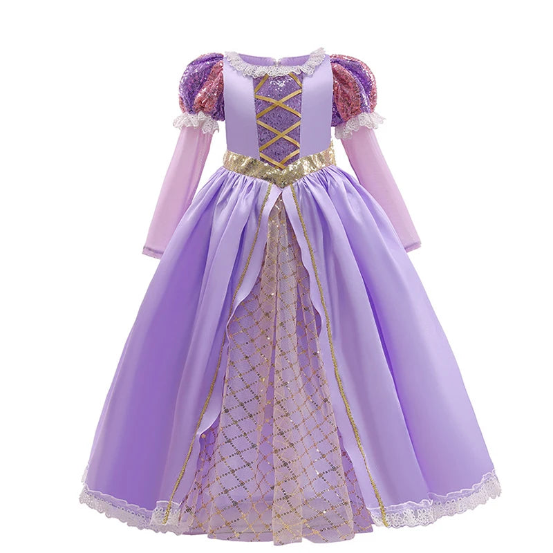 Disney Rapunzel Princess Dress for Girls | Tangled Costume