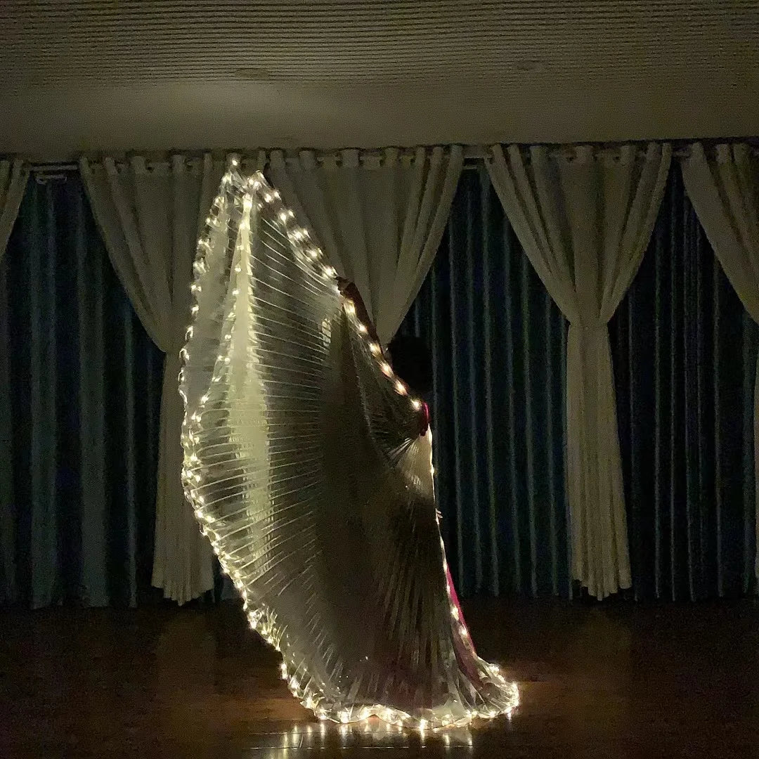 LED Isis Wings for Belly Dance & Performance