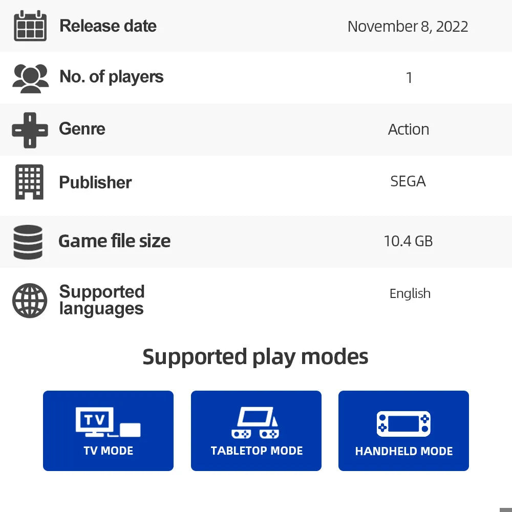 Sonic Frontiers Nintendo Switch Game Deals 100% Official Physical Game Card Action Genre for Switch OLED Lite Game Console SS69