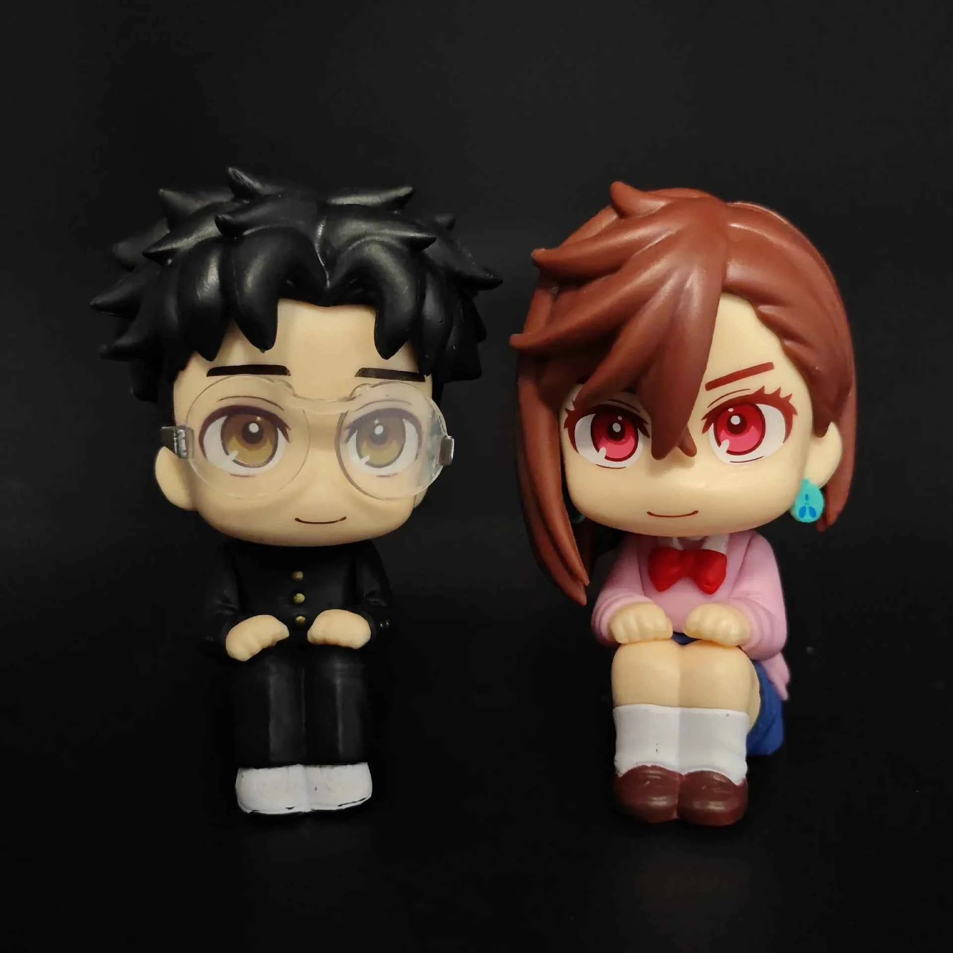 Dandadan Ken Takakura Anime Figure Okarun Action Figure Takakura Ken/Ayase Momo Figurine Collectible Model Doll Toys Gifts