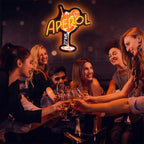 Aperol Spritz LED Neon Sign - Dimmable USB Wall Decor