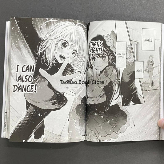 Japanese manga Oshi No Ko Volume 1 fantasy suspense English version youth idol comic book SS69