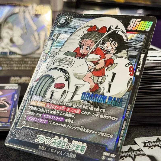Bandai Dragon Ball Manga Booster 01 Fusion World Series TCG Game Card 40th Anniversary Version Anime Collectibles Trendy Toy