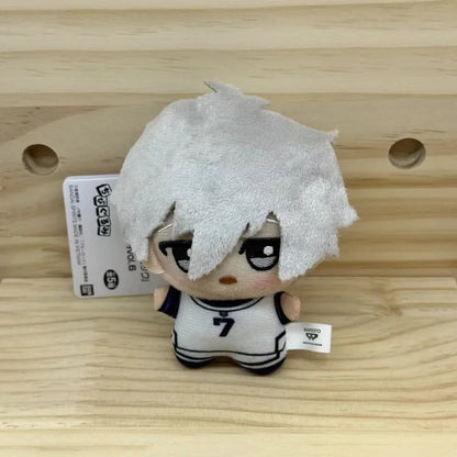 10cm New Blue Lock Plush Pendant KeyChain Isagi Yoichi Nagi Seishiro Mikage Reo Rin Itoshi Itoshi Sae Action Doll Toy Bag Gift SS69