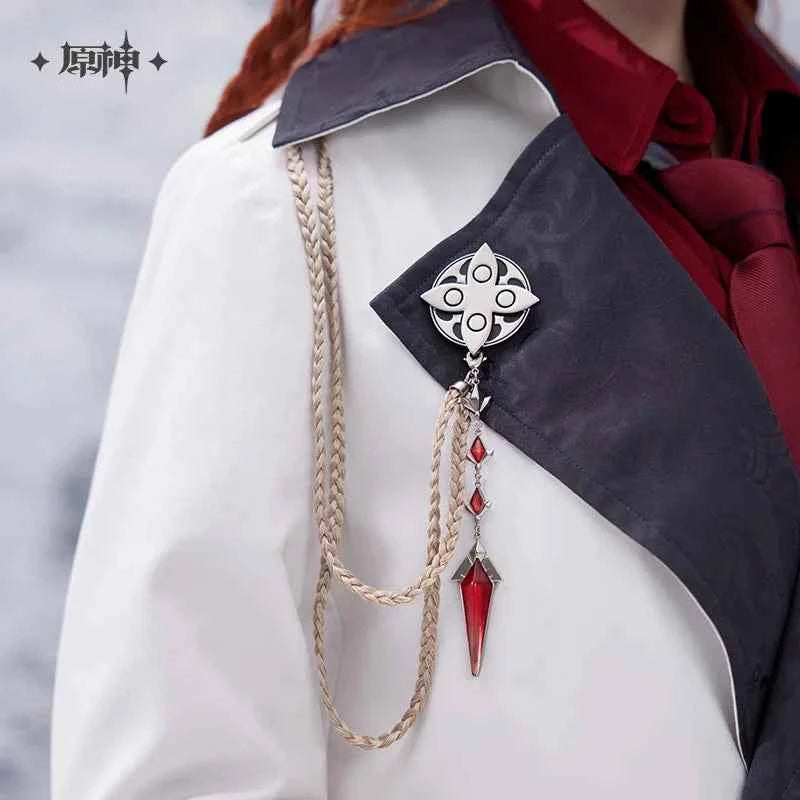 Genshin Impact Original Tartaglia Windbreaker Wanderer Pantalone Columbina Executive Officer Coat Cosplay Halloween Gifts