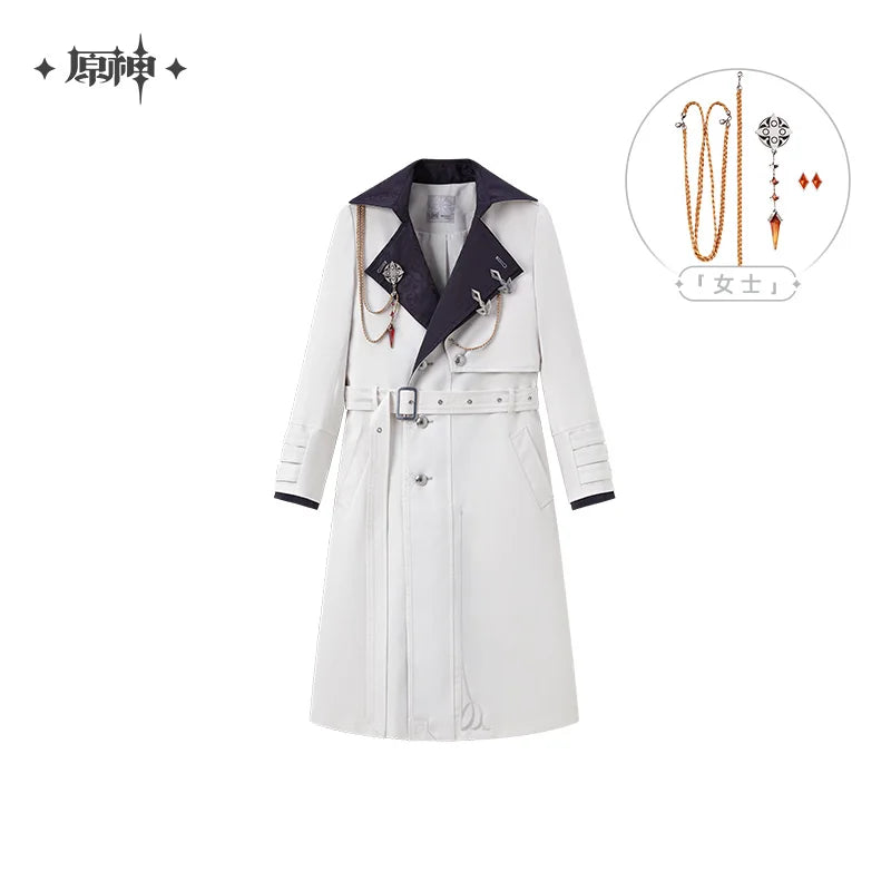 Genshin Impact Tartaglia Cosplay Windbreaker Jacket - Unisex Polyester