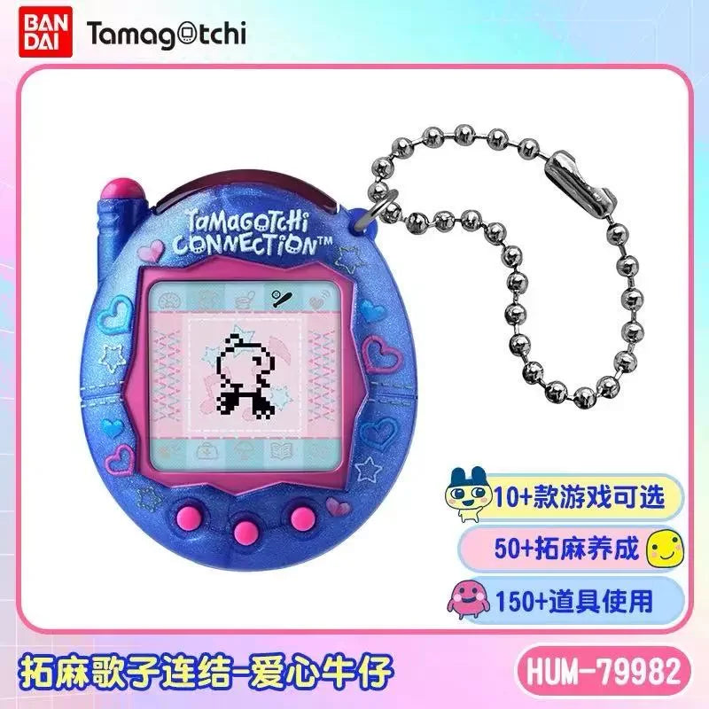 Bandai Tamagotchi Connection V3 Electronic Pet - Elegant Bow Blue Bubble