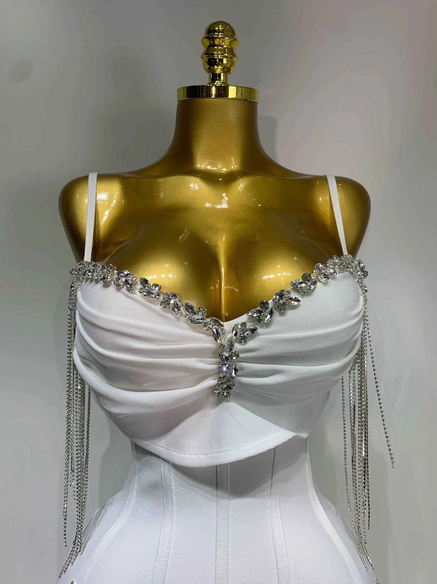 Women Sexy Backless Spaghetti Strap Bodycon Sleeveless Bandage Dress 2025 Elegant Prom Gown Club Evening Party Birthday Dresses