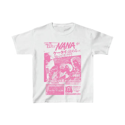 Y2k Nana Osaki Graphic T Shirts  Casual Harajuku Streetwear Japanese Clothes Fashion Rock Punk Sleeveless Tanks & Camis Coquette SS69 15.69 White1 / XL