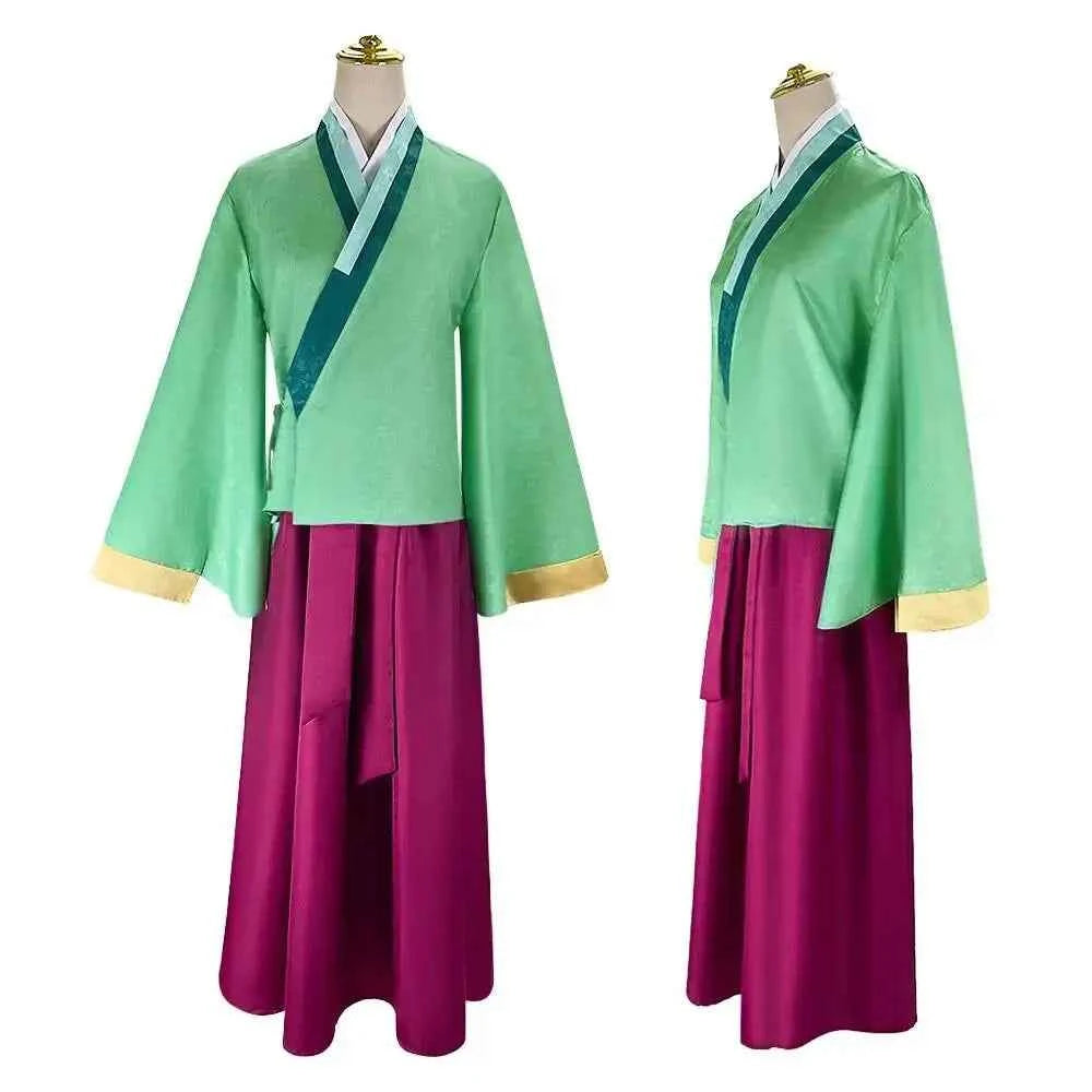 Anime Maomao Cosplay Costume Apothecary Diaries Kimono Mao Uniform Outfits Halloween Carnival Party For Women