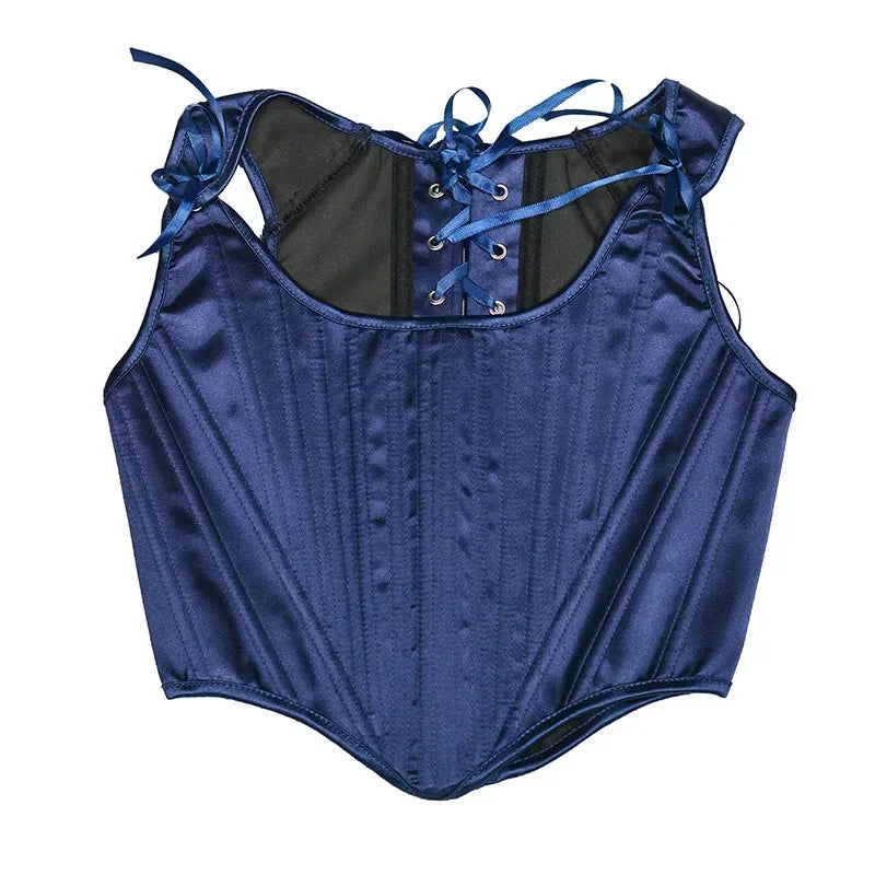 VISIVANEC Lolita Corset Tank Top Women's Slimming Bustier