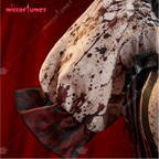 【Ready for Ship】Miccostumes Women's Vintage Dark Clown Dress Set for Halloween Joker Cosplay Costume