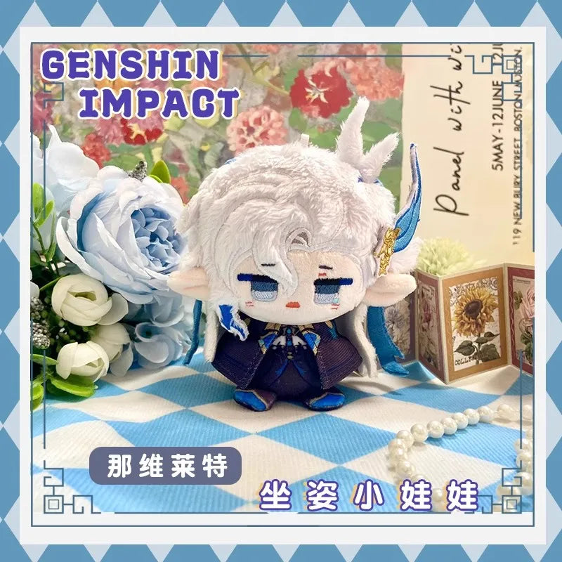 Alice Genshin Impact Plush Doll Sandrone Columbina Yae Miko Arlecchino Nicole Lohen Linnea Game Cosplay Stuffed Toy Illuga Gift