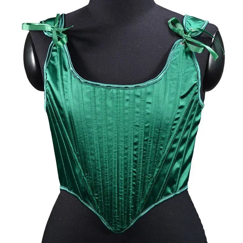 Lolita Corset Camisole Y2K Underbust Body Shaper Polyester Blend