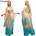 SS69 Greek Goddess Costume for Women, Polyester Blend Cosplay Dress Set