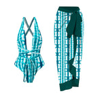2023 New Arrival Push Up Women Bikini Set Floral Printed Ruffle Bikinis Strappy Bandage Swimwear Brazilian Biquini Bathing Suit SS69