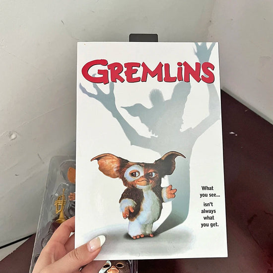 NECA Gremlins Figure Movie Edition Gremlins Retro Rubber Horror Doll Toy Doll Christmas Ver. Gift SS69