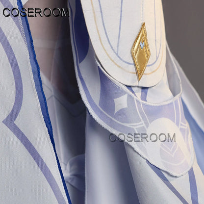 Genshin Impact Columbina Cosplay Costume Set Polyester Uniform for Women