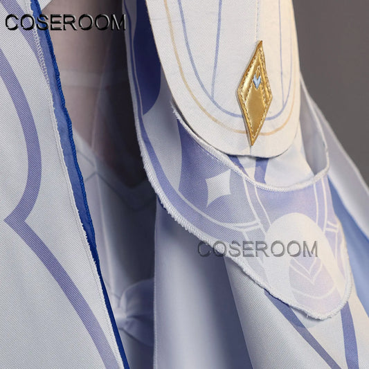 Genshin Impact Columbina Cosplay Costume Set Polyester Uniform for Women