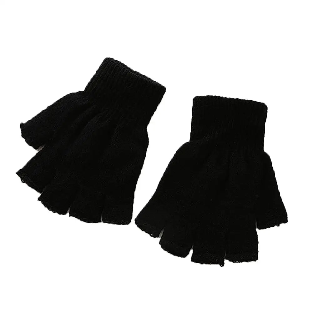 Lolita Striped Women's Knitted Fingerless Arm Sleeves Halloween Gothic Style Long Arm Warmers Girls Punk Striped Elbow Gloves SS69 11.69 a / One Size