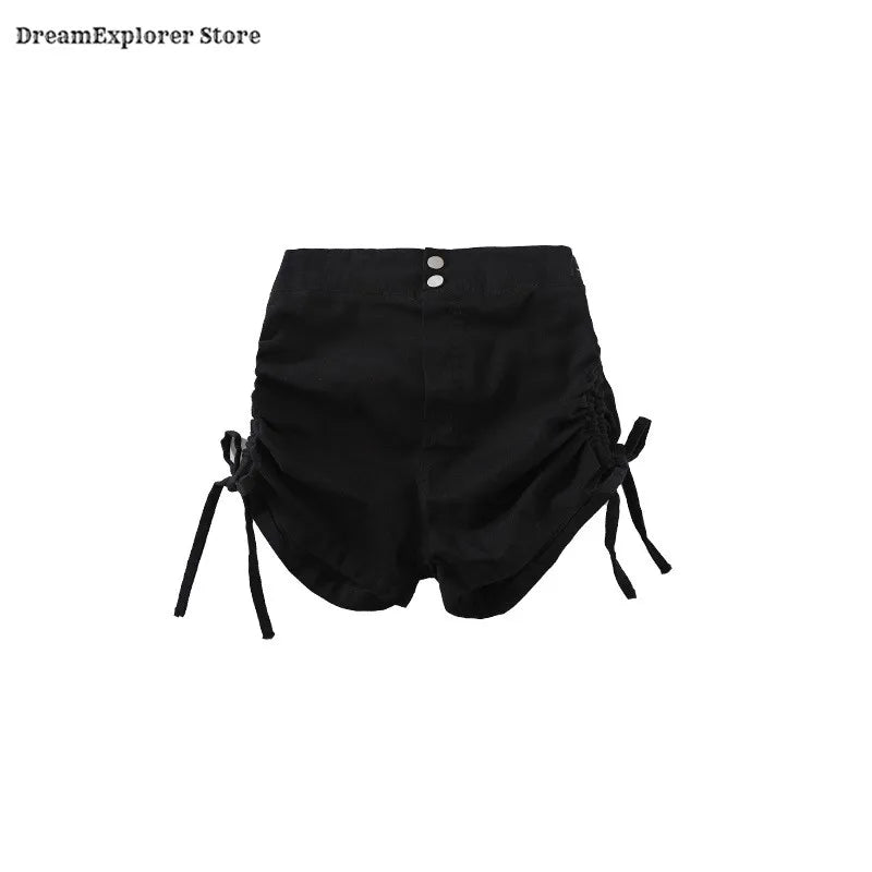 Girls K-Pop Street Dance Crop Top & Hot Pants Set