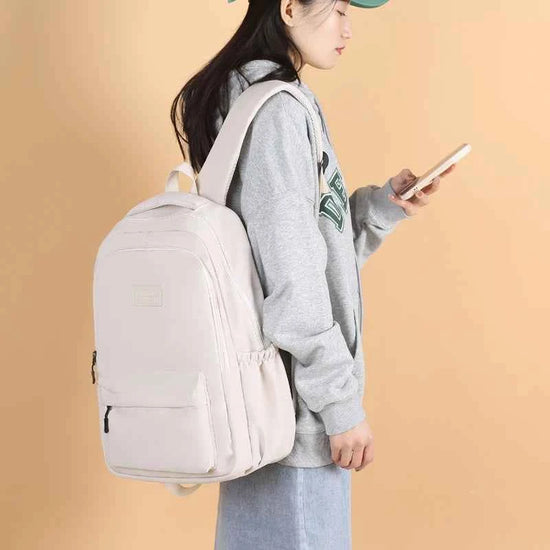 New Female Fashion Men High Capacity Waterproof College Backpack Trendy Women Laptop School Bags Cute Girl Travel Book Bag Cool