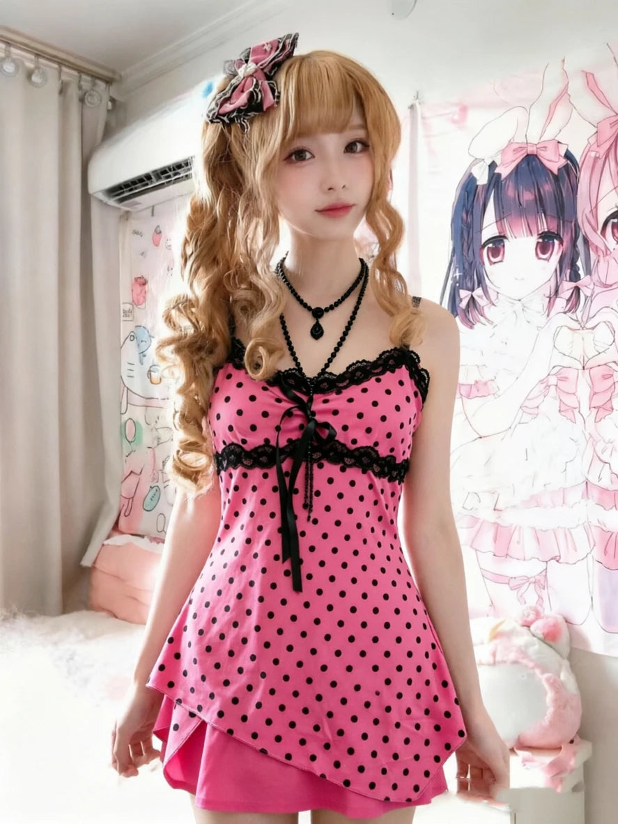 Y2k Japanese Vintage Lolita Style Short Party Skirts Women Gothic Leopard Print Mini Skirts Streetwear Harajuku Punk Skirt Chic