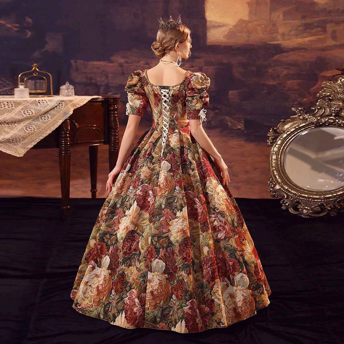 New Victorian Masquerade Ball Gown for Women, 18th Century, Marie Antoinette Costume, Historical Theater Clothing, Party Dress