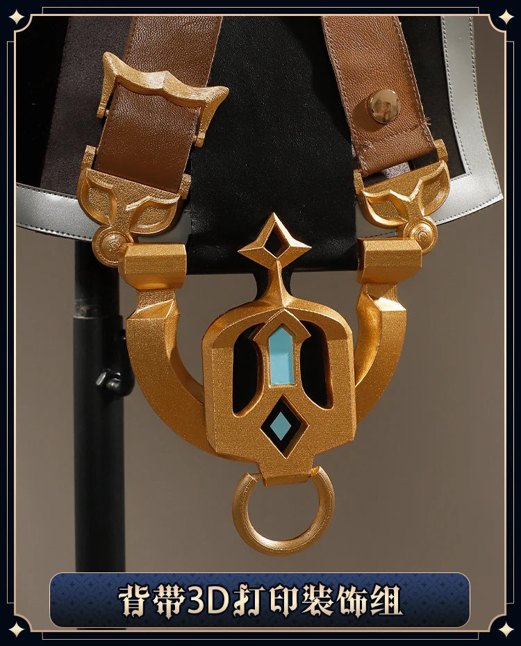 Genshin Impact Freminet Cosplay Costume Uniform Anime Chinese Style Halloween Costumes Role Play for Women Game SS69