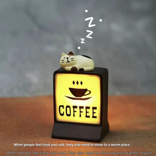 Creative Mini Refrigerator Sticker Convenience Store Magnetic Light Box Display Board with Luminous Light Box Model Ornament