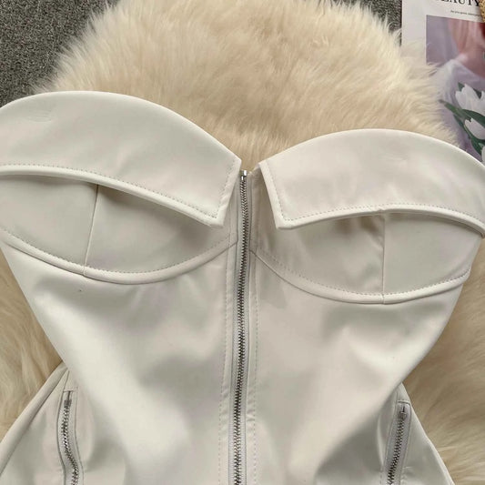 Silver Gold Corsets for Women Steampunk Gothic Corset Bustier with Zipper  Vintage Style Corset Top Burlesque Lingerie